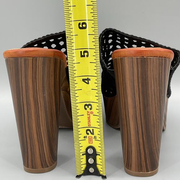 NEW Jessica Simpson Women’s Shelbie 2 Caged Platform Slide Sandals Black Size 9M - Picture 4 of 10